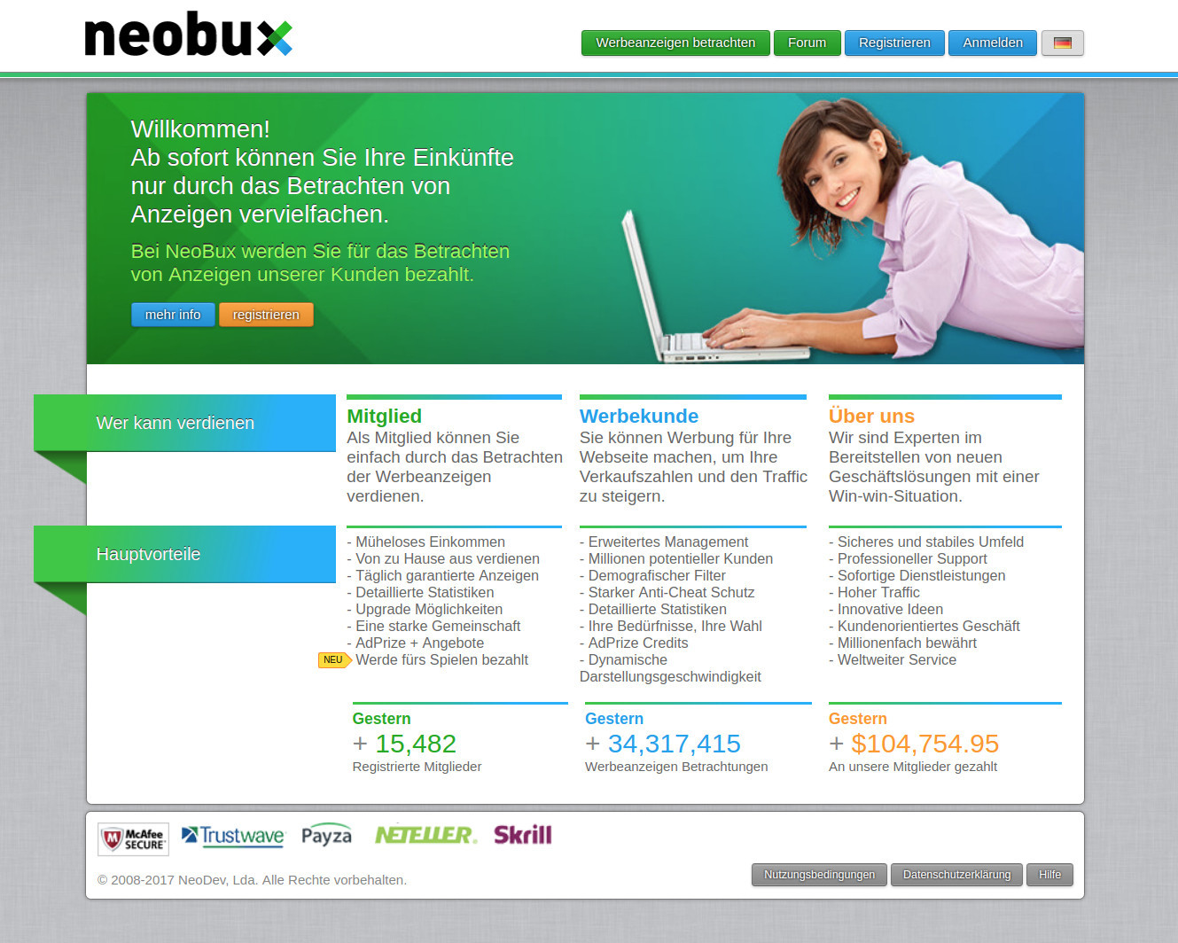 NeoBux.com - Test und Erfahrungen