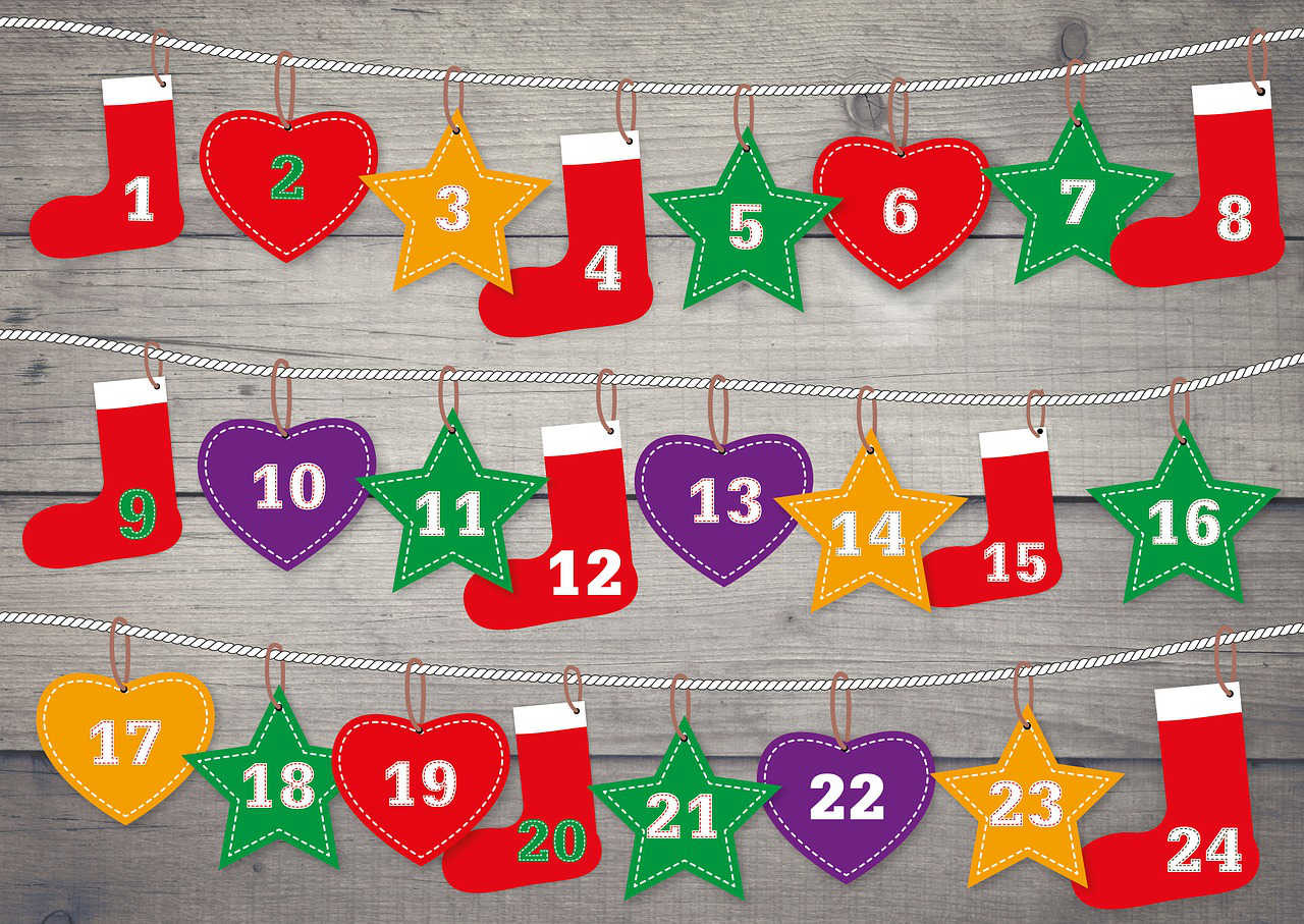 Geld und Sachpreise durch Online Adventskalender