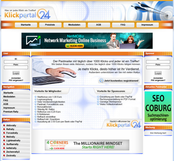 Klickportal24.de - Test und Erfahrungen