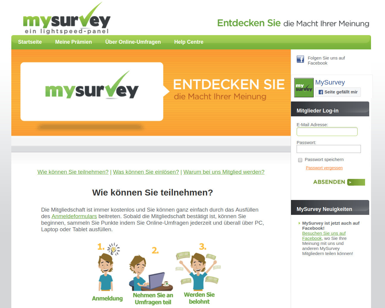 MySurvey.com - Test und Erfahrungen